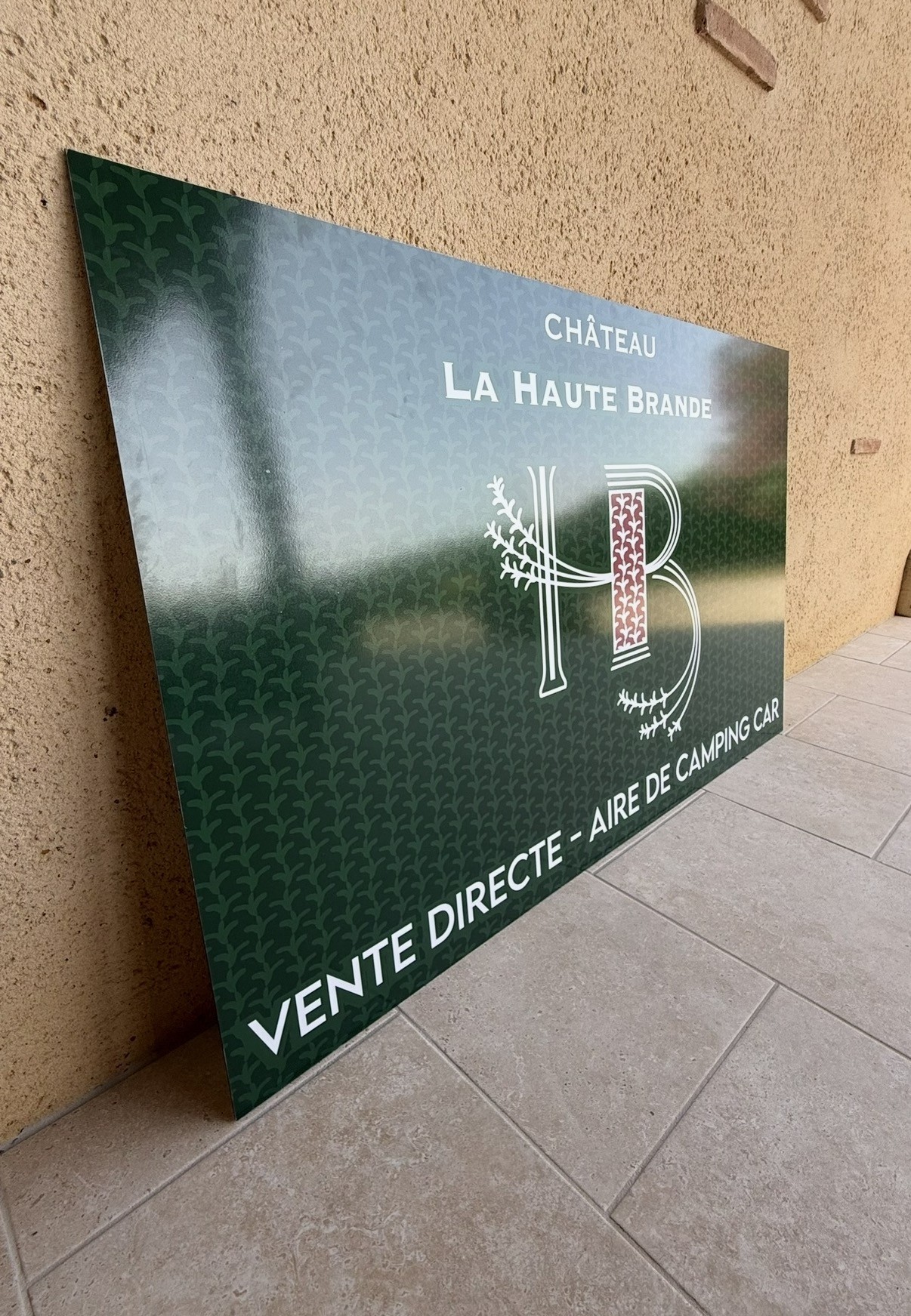 Panneau publicitaire grand format